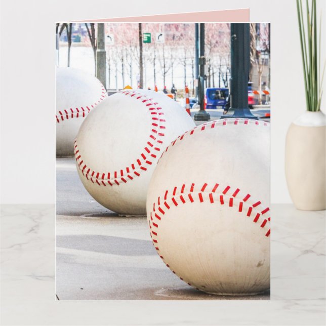 RETIREMENT CINCINNATI BASEBALL GREETCARD KARTE (Vorderseite)