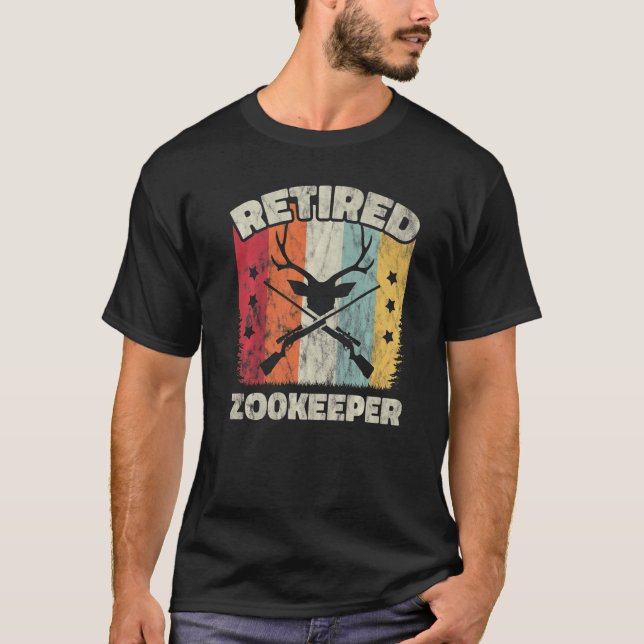 Retirement Retired Zookeeper T-Shirt (Vorderseite)