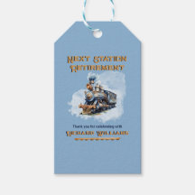 Retirement travel theme Vintage Train Next Station