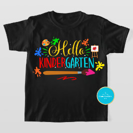 Retour à la chemise scolaire | Bonjour T-shirt jar