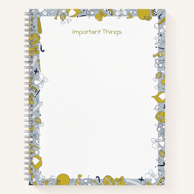 Retour à l'école | Carnet Spiral de l'enseignant (Devant)