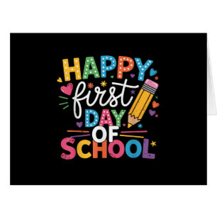 Retour À L'École Joyeux Premier Jour De L'École Pr
