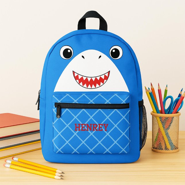 Retour à l'école Sac à dos de requin mignon pour e (Back to School Cute shark Backpack for Kids)