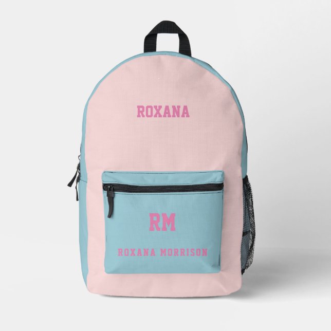 retour à l'école sac à dos filles sport moderne en (Recto)