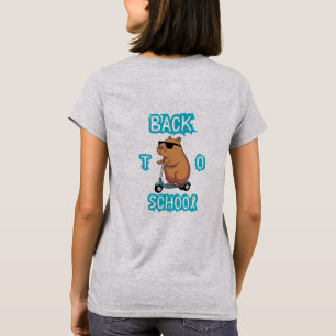 Retour à l'école T-shirt avec l'ours Merveilleux