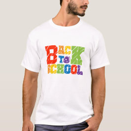 retour à l'école t-shirt design