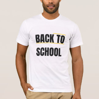 Retour à l'école T-Shirt - Tee amusante et élégant