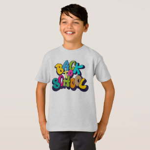 Retour à l'école Tee   Bonjour T-shirt de troisièm