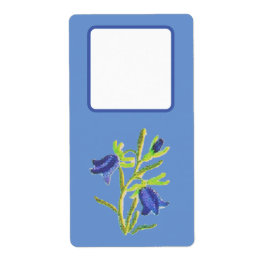 Retour Adresse expédition design fleur Étiquette