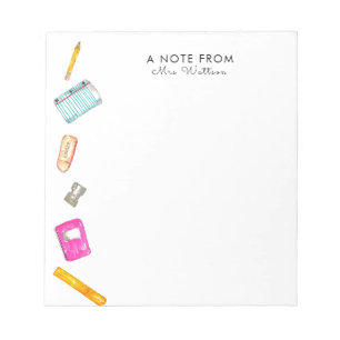 Retour au carnet cadeau pour enseignant de l'école