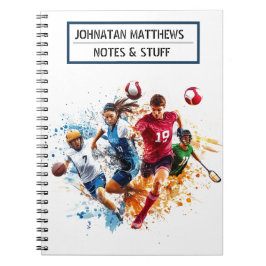 Retour aux sports scolaires Carnet photo spirale