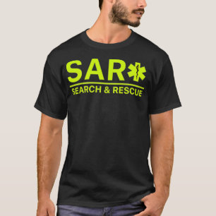 RETOUR AVANT Recherche et Secourir SAR EMS TShirt