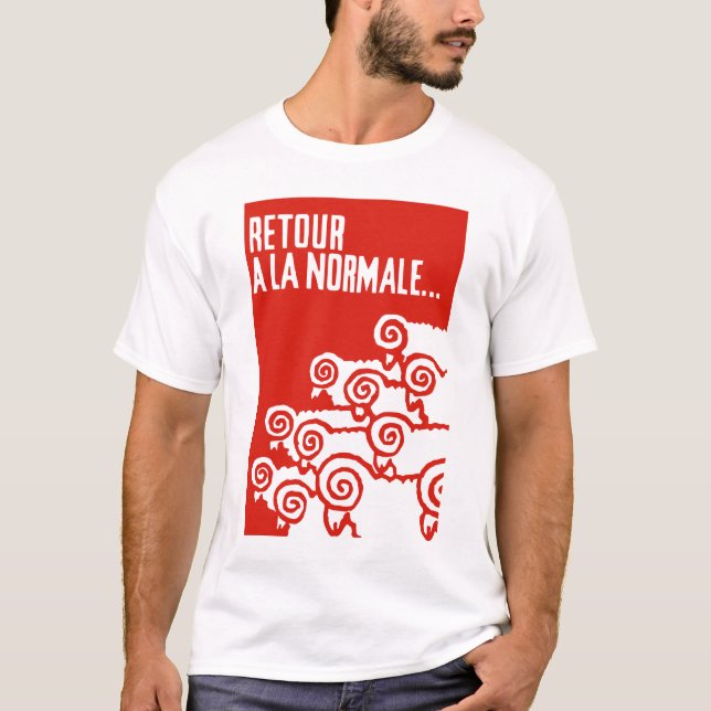 retour un T-shirt du normale 1 de La (Devant)