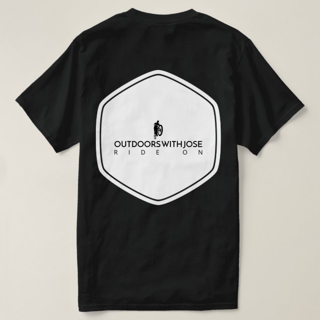 Retour Vélo MTB Sur T-Shirt (Design dos)