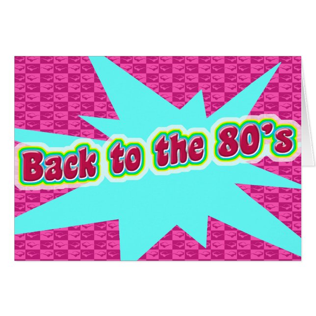 Retour vers les années 80 merveilleux Slogan Fun (Devant horizontal)