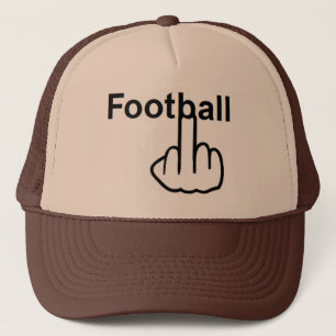 Retournement de football casquette