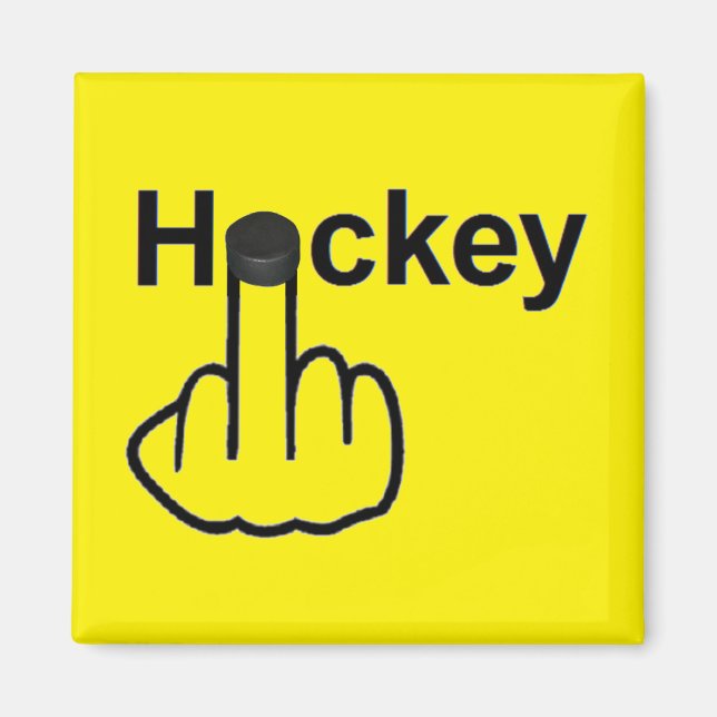 Retournement de hockey sur aimant (Devant)