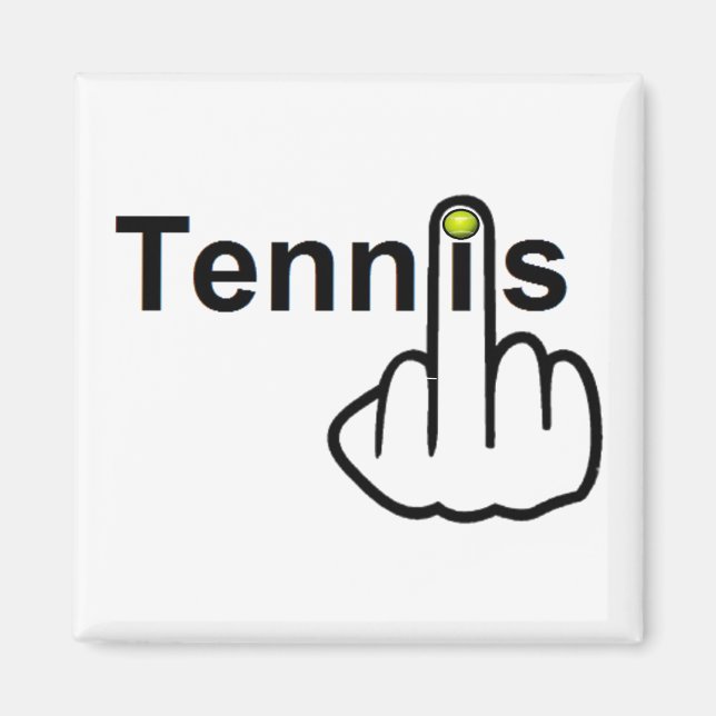 Retournement de tennis Magnet (Devant)