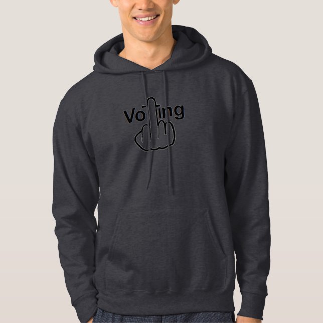 Retournement du vote sweat - shirt à capuche (Devant)