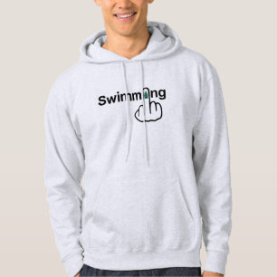 Retourner de natation sweat - shirt à capuche