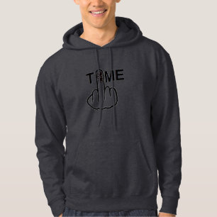 Retourner le temps sweat - shirt à capuche