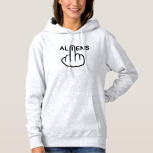 Retourner les Aliens sweat - shirts à capuche