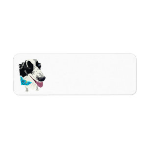 Retourner les étiquettes d'adresse avec la bordure