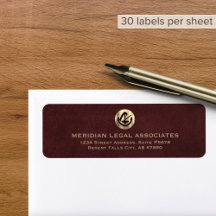 Retourner les étiquettes d'adresse avec logo or br