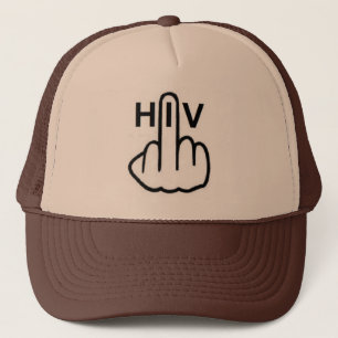Retourner sur le VIH casquette