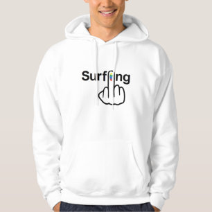 Retourner sweat - shirt à capuche surf