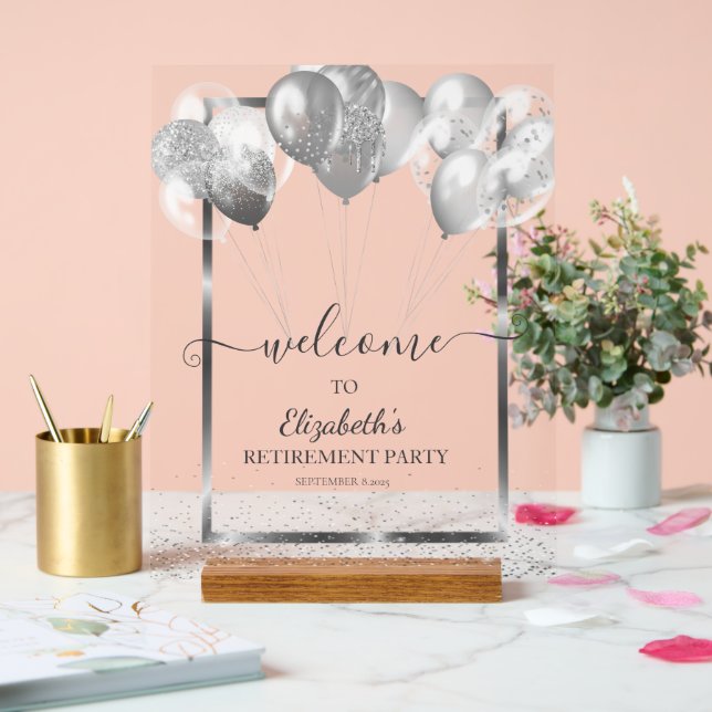 Retraite des ballons Confetti de marine à cadre d' (Mariage)