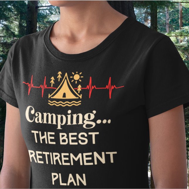 Retraite et Camping Unisex TShirts (Créateur téléchargé)