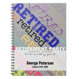 Retraite personnalisée Parti de retraite Livre d'i