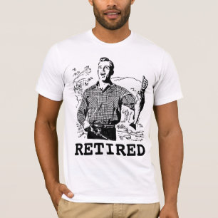 RETRAITE RETRAITE T-shirts du lac de PÊCHE