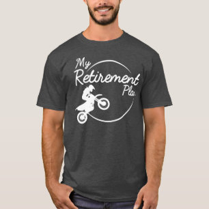 Retraktions-Motorcross Dirt Bike Racing Biker T-Shirt