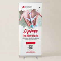 Retraktives Banner der Red Travel Agency