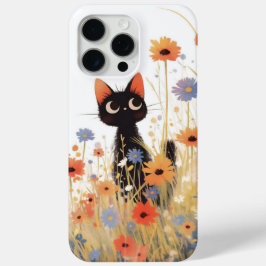 Retreat der Black Cat Blume Case-Mate iPhone Hülle