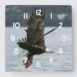 Retrieval Quadratische Wanduhr
