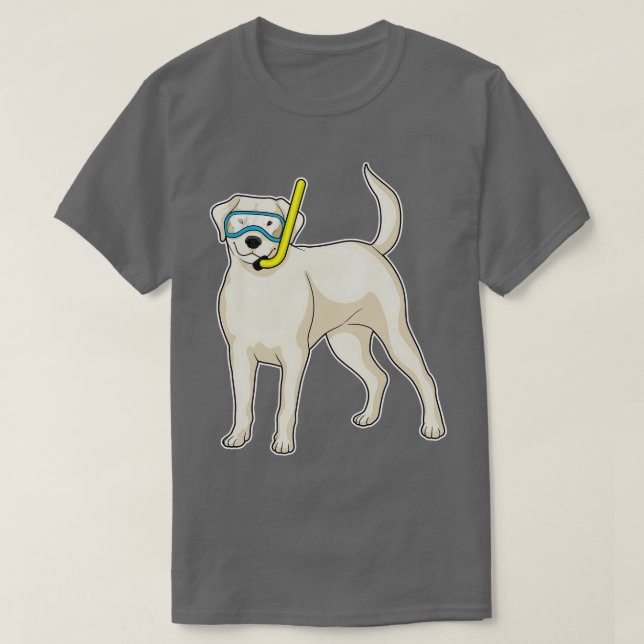 Retriever Diver Snorkel T-Shirt (Design vorne)