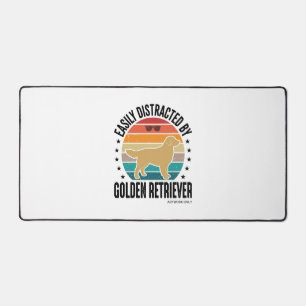 Retriever doré facilement distrait Chien vintage d