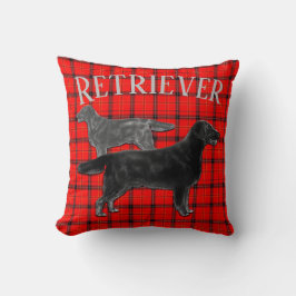 Retriever Hunde auf Kariert Kissen