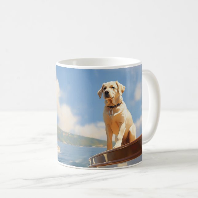 Retriever Kaffeetasse (VorderseiteRechts)