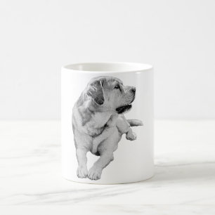 Retriever Reverie, weich verschattet Kaffeetasse