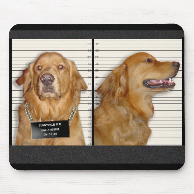 Retriever-Tasse Mousepad (Vorne)