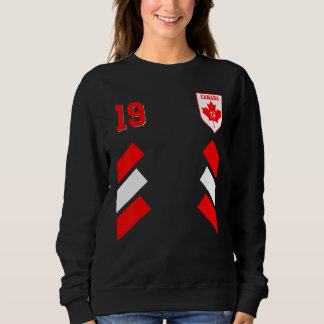 Retro19 Canada Football Canadian Soccer Canada Fla Sweatshirt