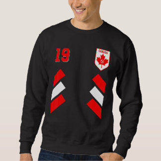 Retro19 Canada Football Canadian Soccer Canada Fla Sweatshirt