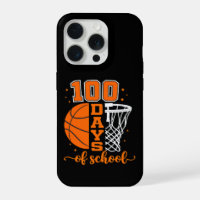 Retro 100 Tage Schule Basketball Sport Spaß