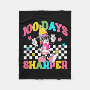 Retro 100 Tage Sharper Little Stift 100. Tag Fleecedecke