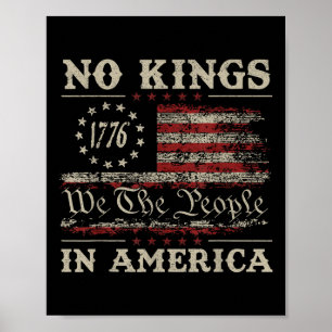 Retro 14. Juni Keine Könige In Amerika 1776 USA-Fl Poster