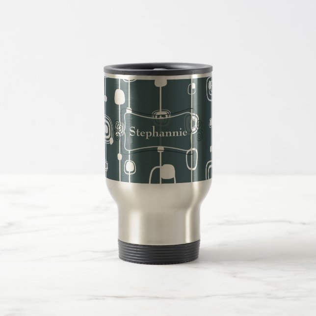 Retro 15 oz. Reisebusch Reisebecher (Mittel)
